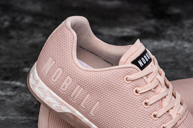 Nobull Wells Rose Men's Trainers Rose | USA Z1330U